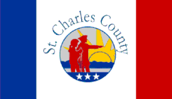 Flag of St. Charles County, Missouri
